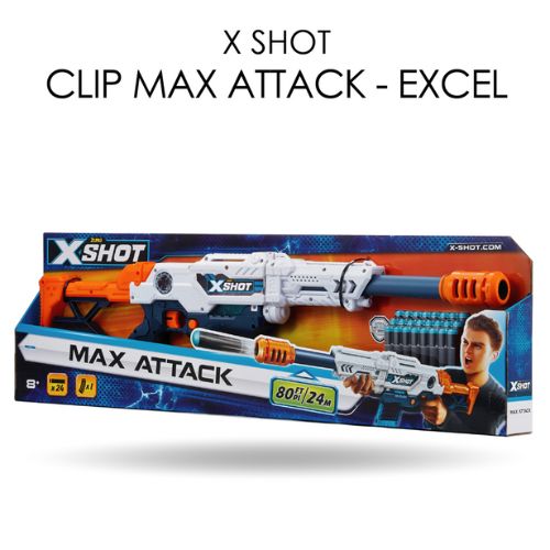 PISTOLA X-SHOT CLIP MAX ATTACK